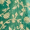 Emerald Enchantress Organza Saree